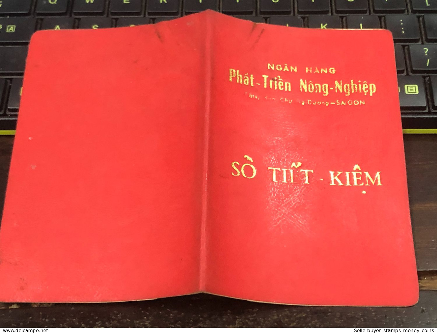 VIET NAM SOUTH STATE BANK SAVINGS BOOK PREVIOUS -1 975-PCS 1 BOOK - Chèques & Chèques De Voyage