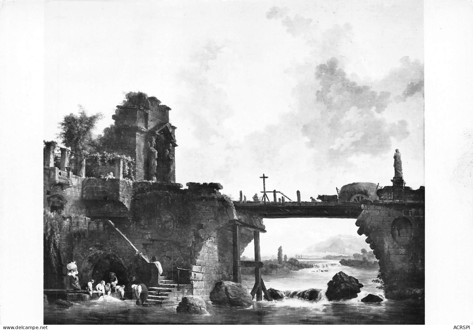 10 TROYES  Le Musée Hubert ROBERT Ruine D'un Pont Romain   N° 120 \MK3023 - Troyes