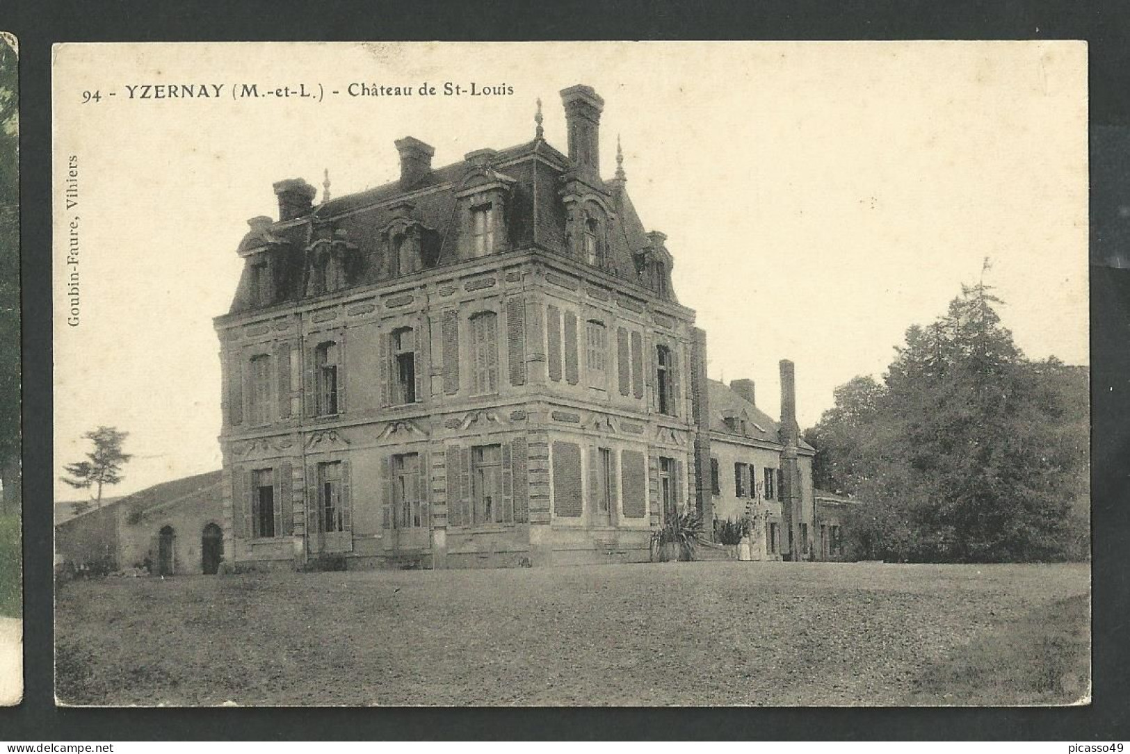 Maine Et Loire , Ysernay , Le Chateau Saint Louis - Sonstige & Ohne Zuordnung