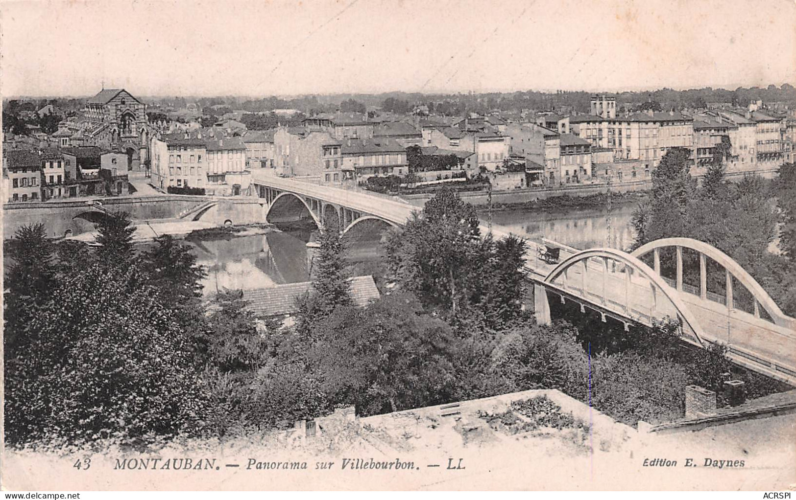 82 MONTAUBAN Panorama Sur Villebourbon  N° 97 \MK3024 - Montauban