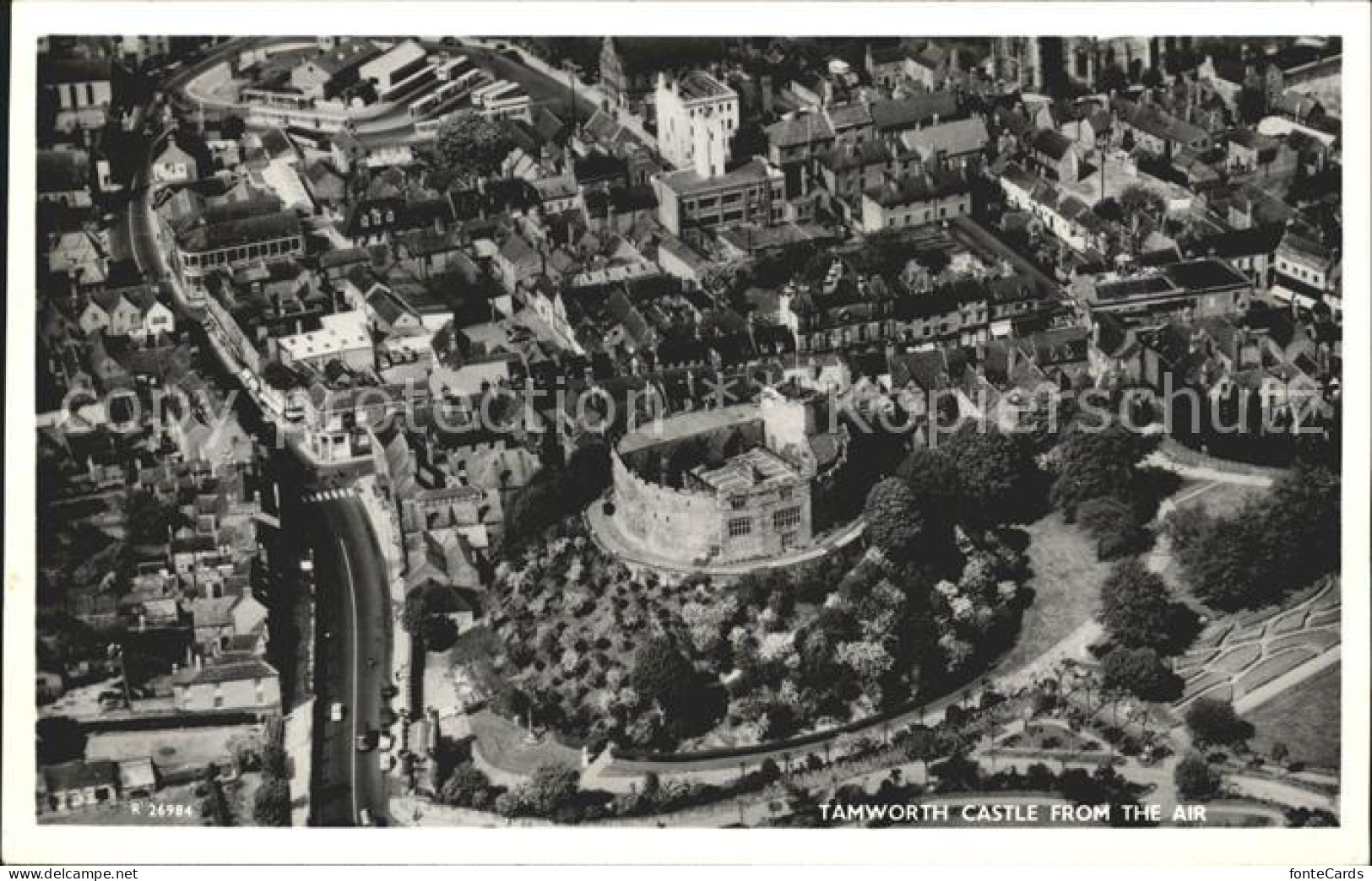 11917819 Tamworth Staffordshire Fliegeraufnahme  - Andere & Zonder Classificatie