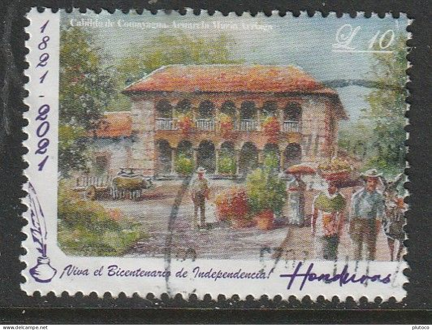 HONDURAS, USED STAMP, OBLITERÉ, SELLO USADO - Honduras