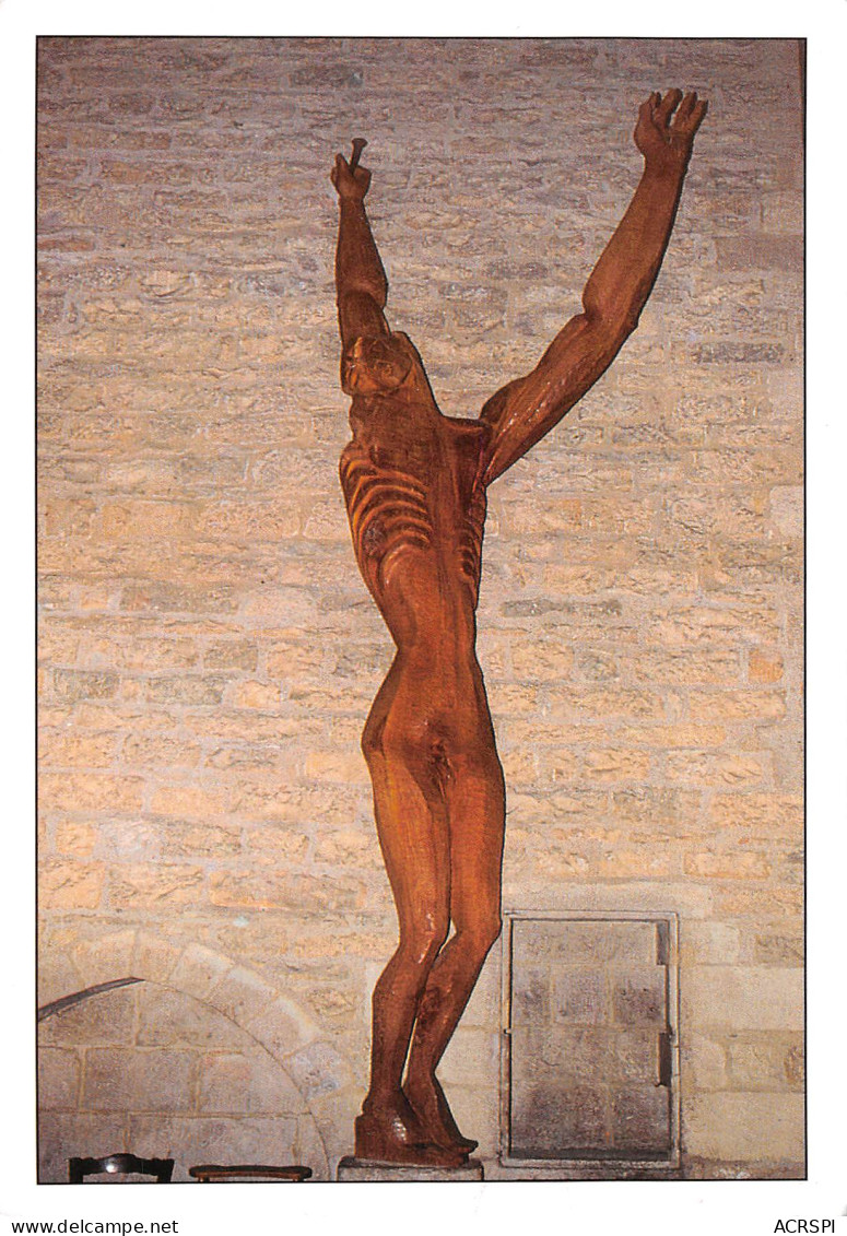 82 CAYLUS Le Christ Crucifié Sculpté Par ZADKINE N° 150 \MK3024 - Caylus