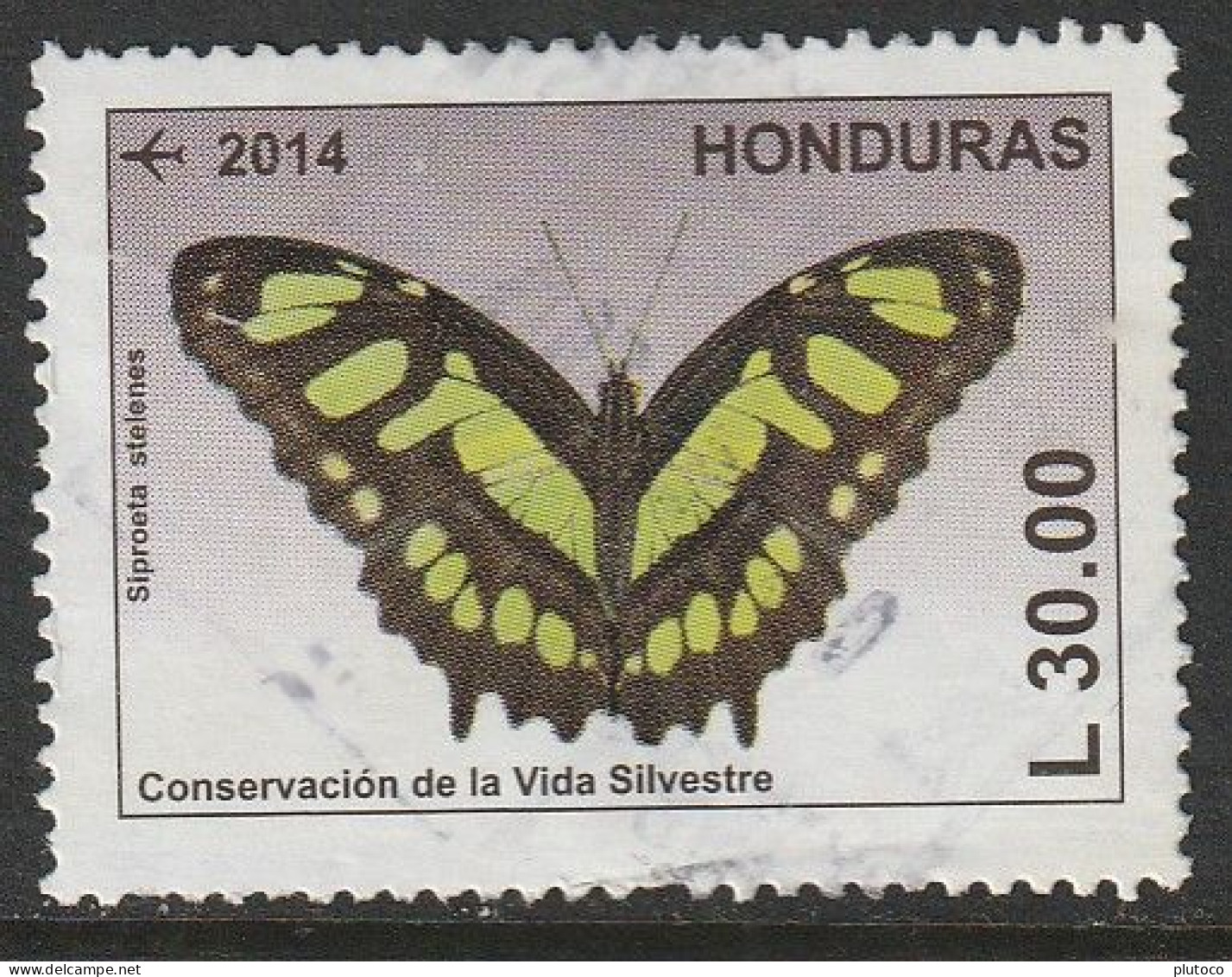 HONDURAS, USED STAMP, OBLITERÉ, SELLO USADO - Honduras