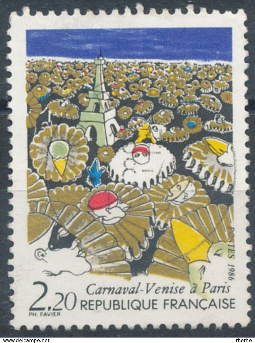 FRANCE - Carnaval - De Venise à Paris - Used Stamps