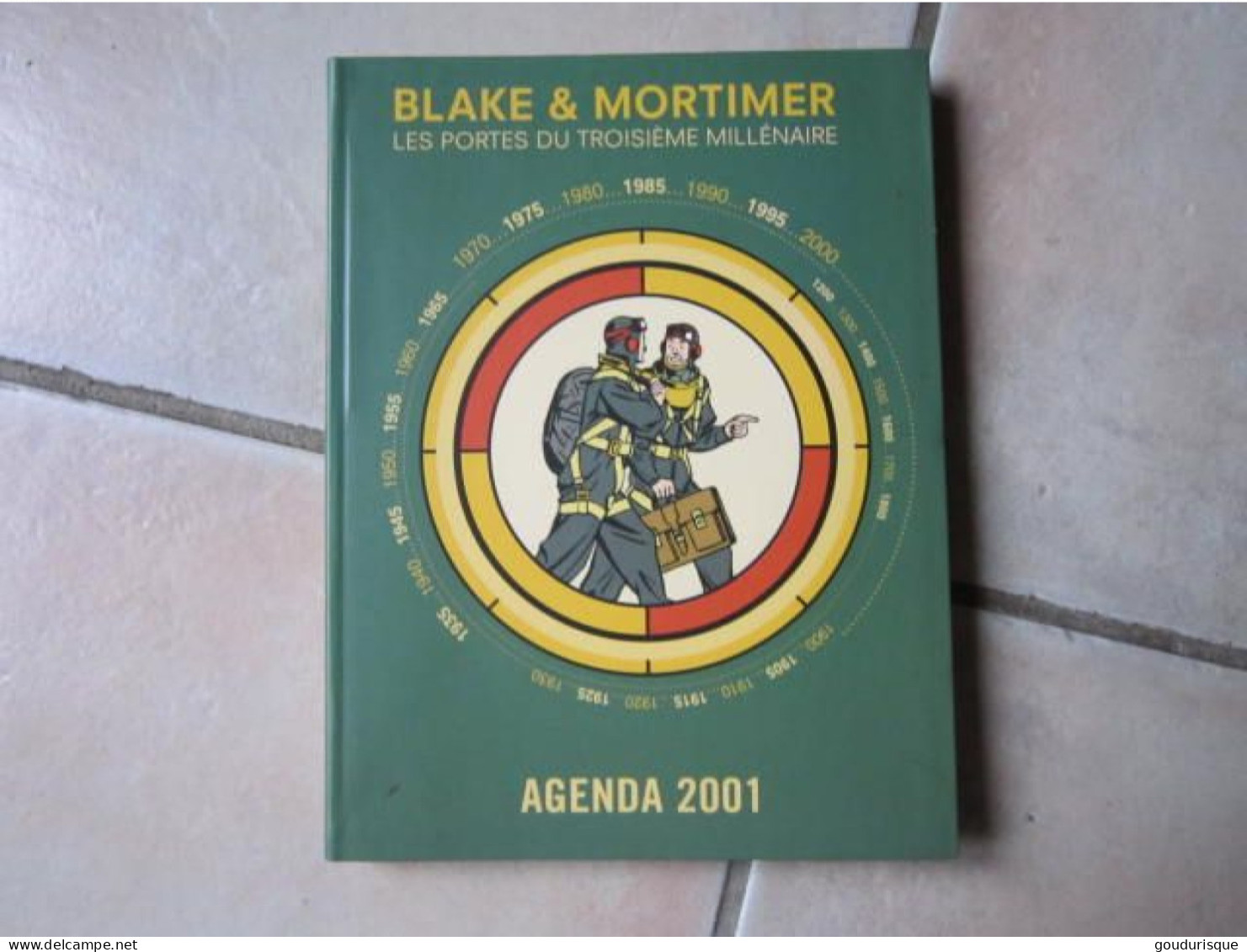 BLAKE ET MORTIMER AGENDA 2001  JACOBS - Blake & Mortimer