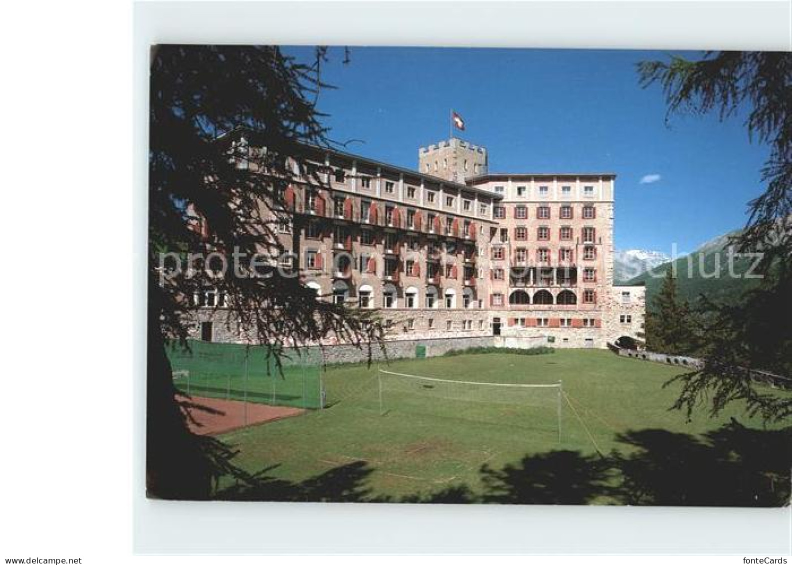 11917598 Zuoz GR Alpenschloss Hotel Castell  Zuoz - Autres & Non Classés
