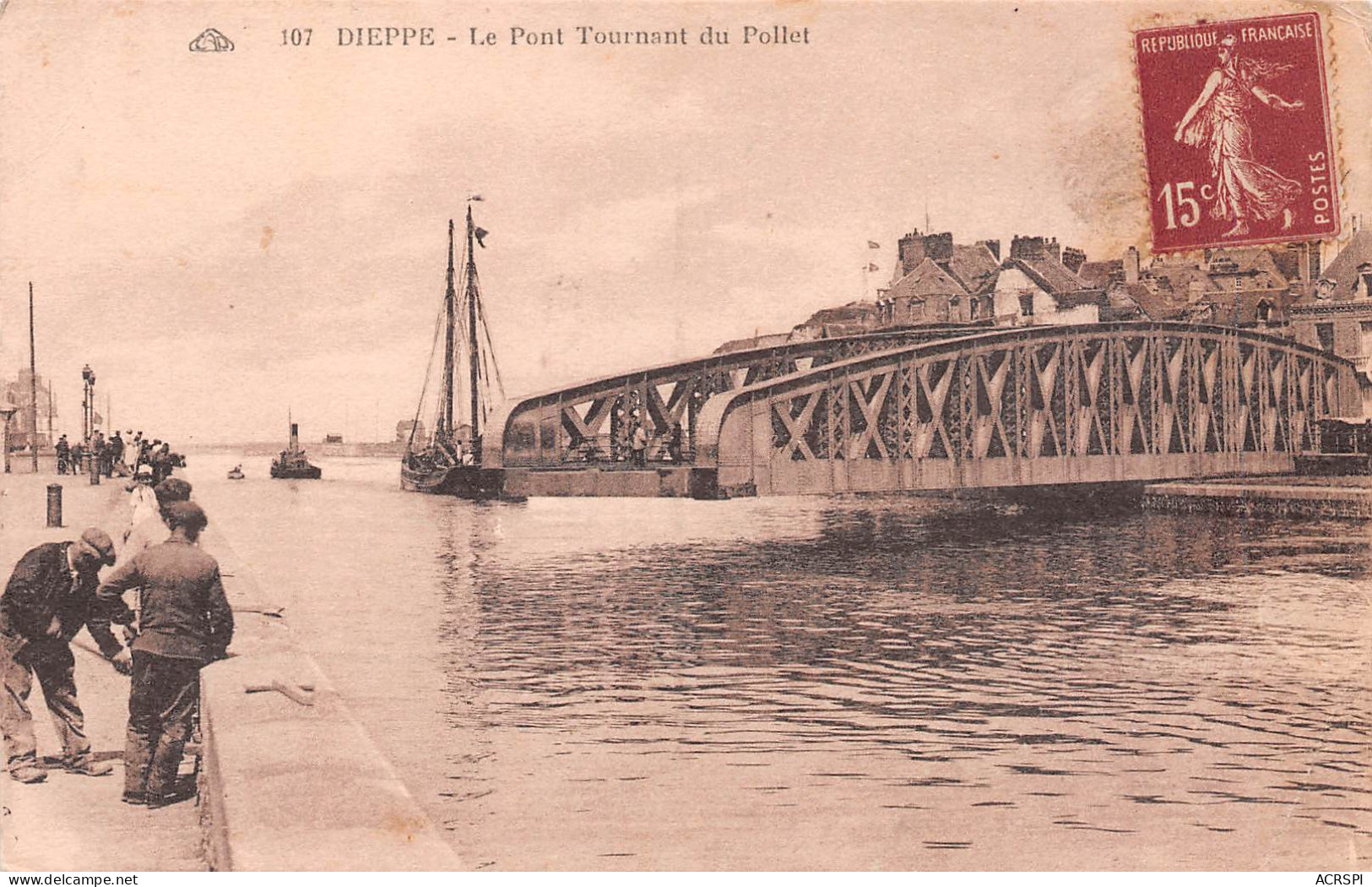 76 DIEPPE Le Pont Tournant Du Pollet   N° 34 \MK3026 - Dieppe