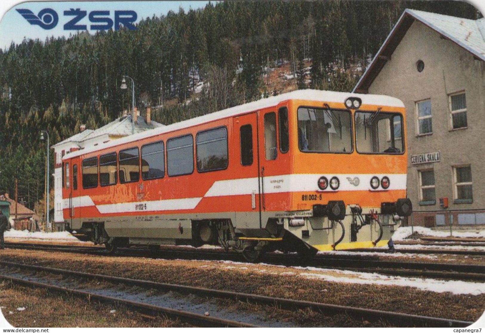 Rail Motor Trains, Locomotive,  Slovakia 1997 - Formato Piccolo : 1991-00