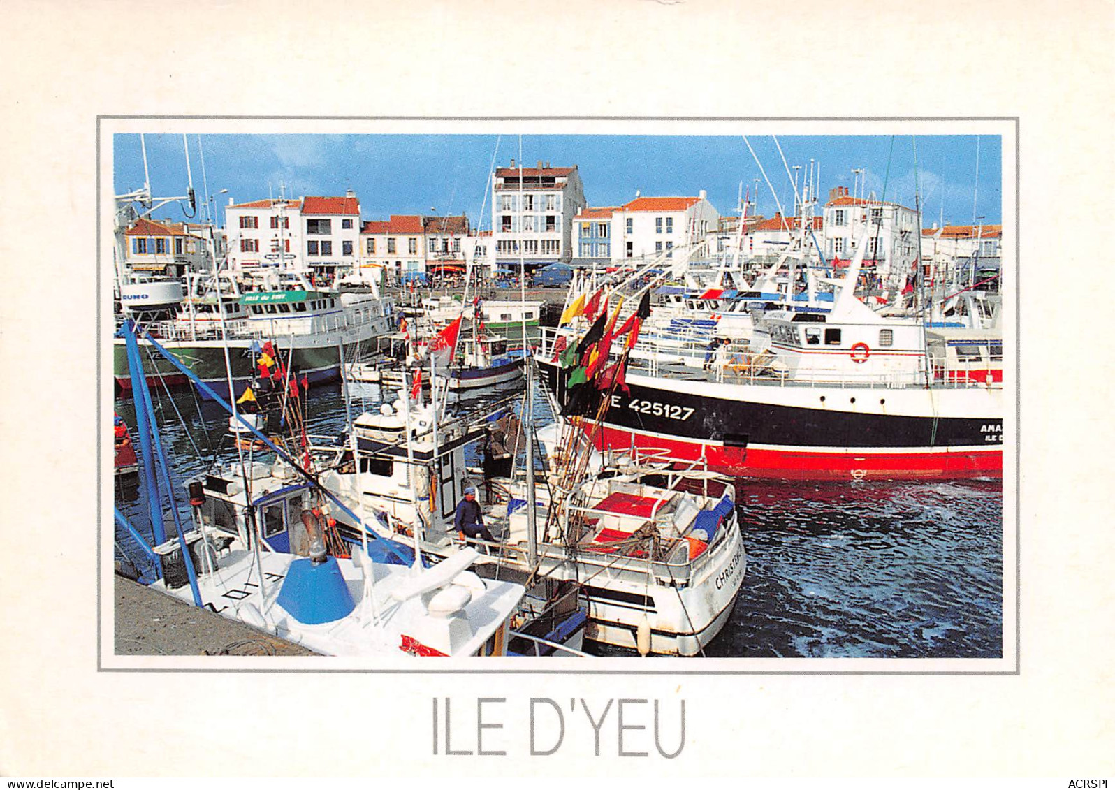 85  Île D'Yeu Port Joinville Les Bateaux De Pêche  N° 76  \MK3027 - Ile D'Yeu