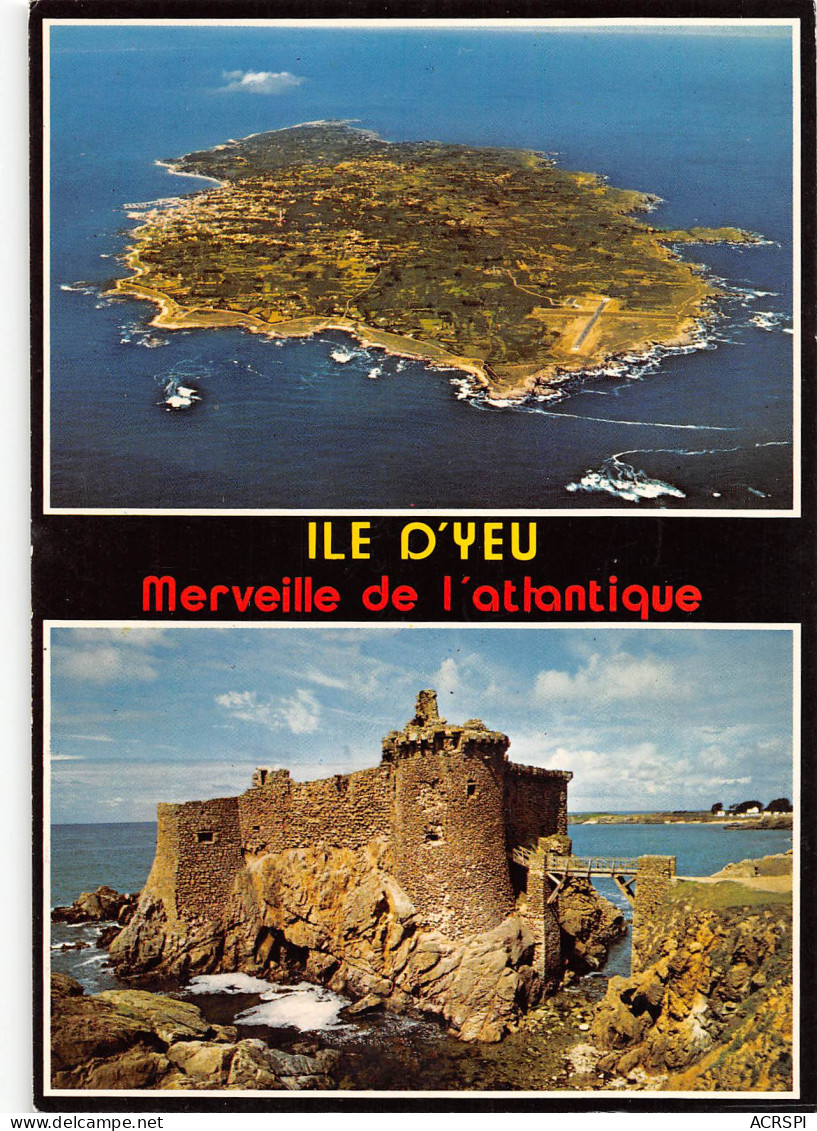 85  Île D'Yeu Vue Aérienne Et Vieux Chateau  N° 84  \MK3027 - Ile D'Yeu