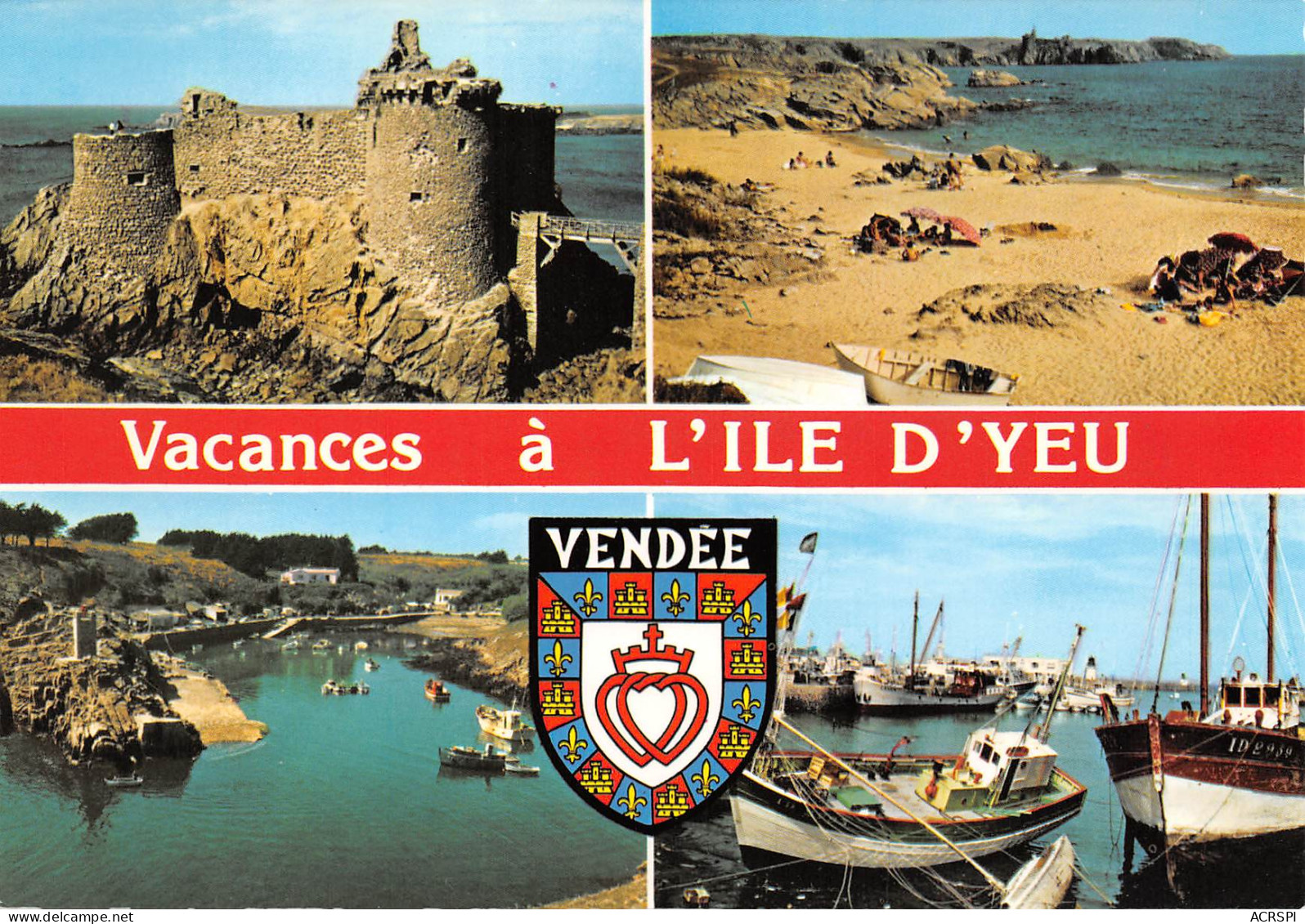 85  Île D'Yeu  Multivue Et Blason  N° 94  \MK3027 - Ile D'Yeu