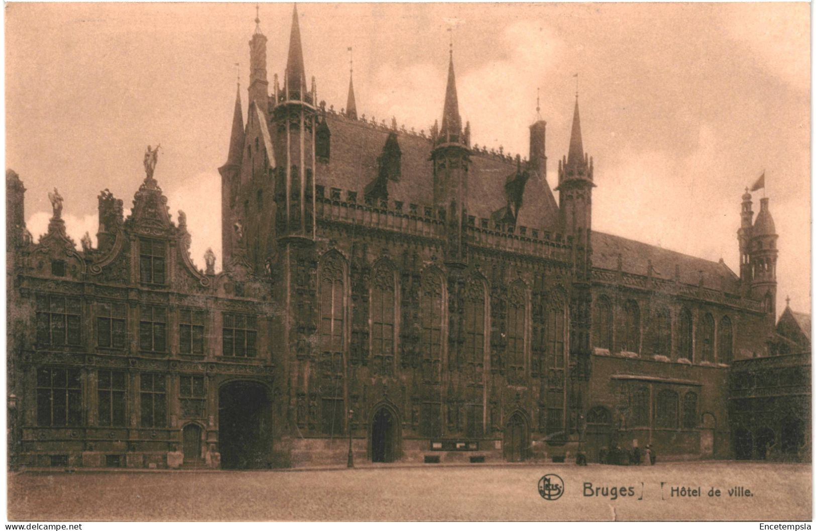 CPA Carte Postale Belgique Bruges Hôtel De Ville  VM80241 - Brugge