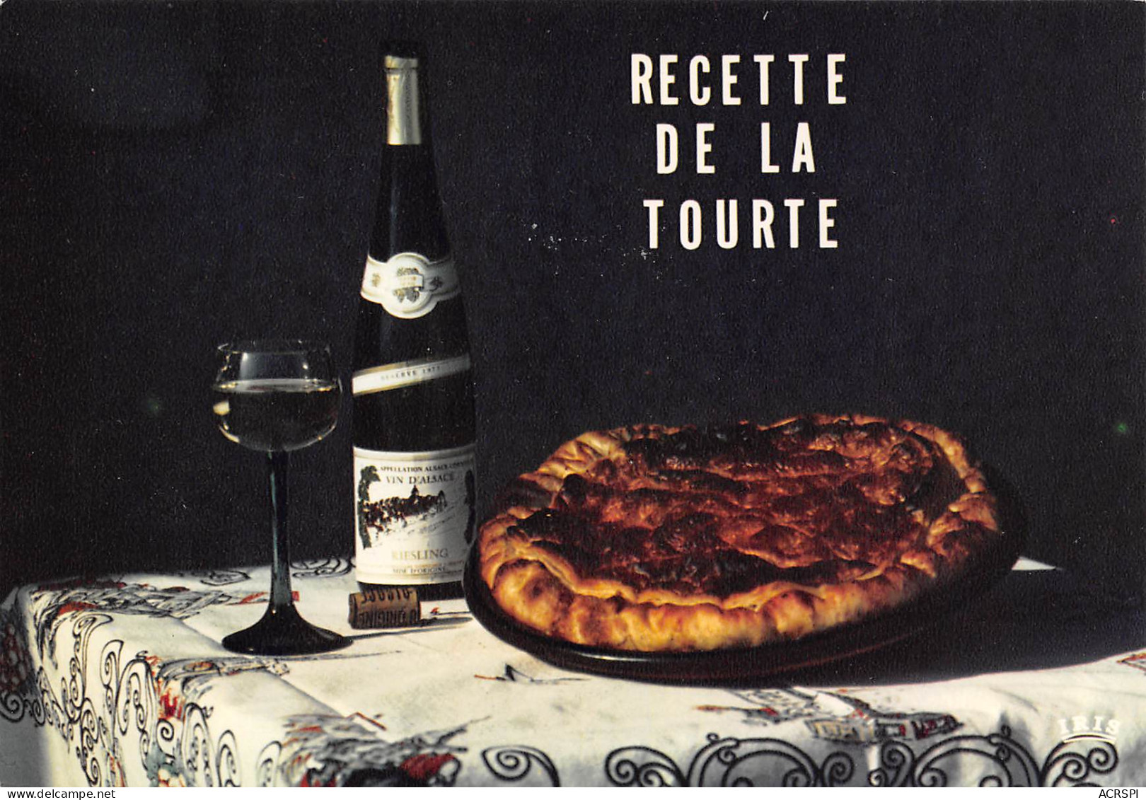 Recette Tourte De La Vallée De Munster TURT N° 3 \MK3029 - Recipes (cooking)