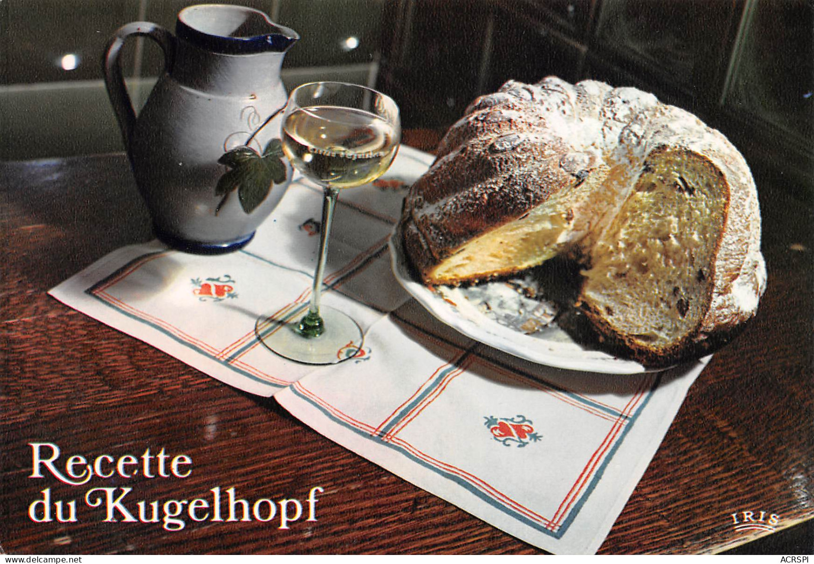 Recette KUGELHOPF Kougelhoff  Geispolsheim   N° 26 \MK3029 - Küchenrezepte