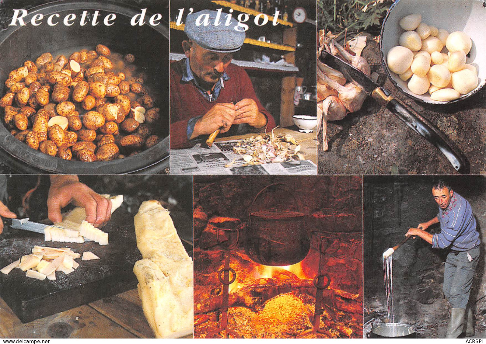 Recette ALIGOT Auvergne  N° 33 \MK3029 - Recetas De Cocina