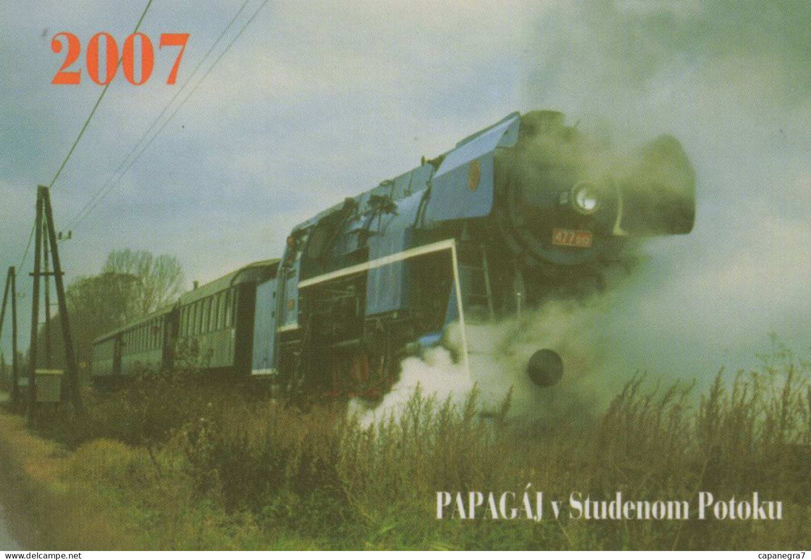 Steam Train, Locomotive, Slovakia 2007 - Klein Formaat: 2001-...