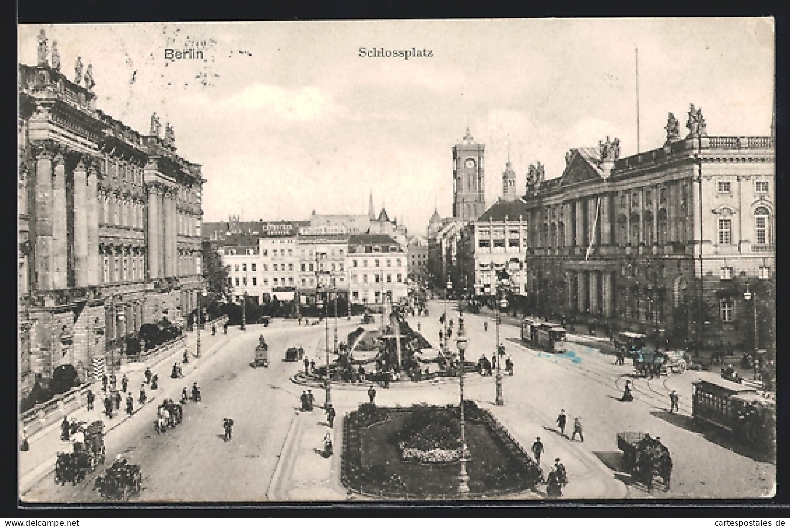 AK Berlin, Schlossplatz Aus Der Vogelschau  - Mitte