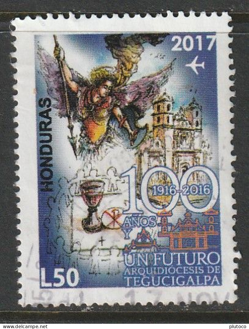 HONDURAS, USED STAMP, OBLITERÉ, SELLO USADO - Honduras