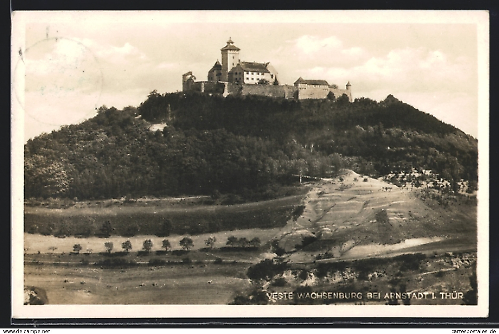 AK Holzhausen / Thüringen, Veste Wachsenburg  - Altri & Non Classificati