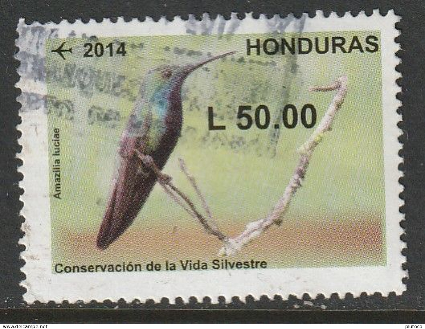 HONDURAS, USED STAMP, OBLITERÉ, SELLO USADO - Honduras