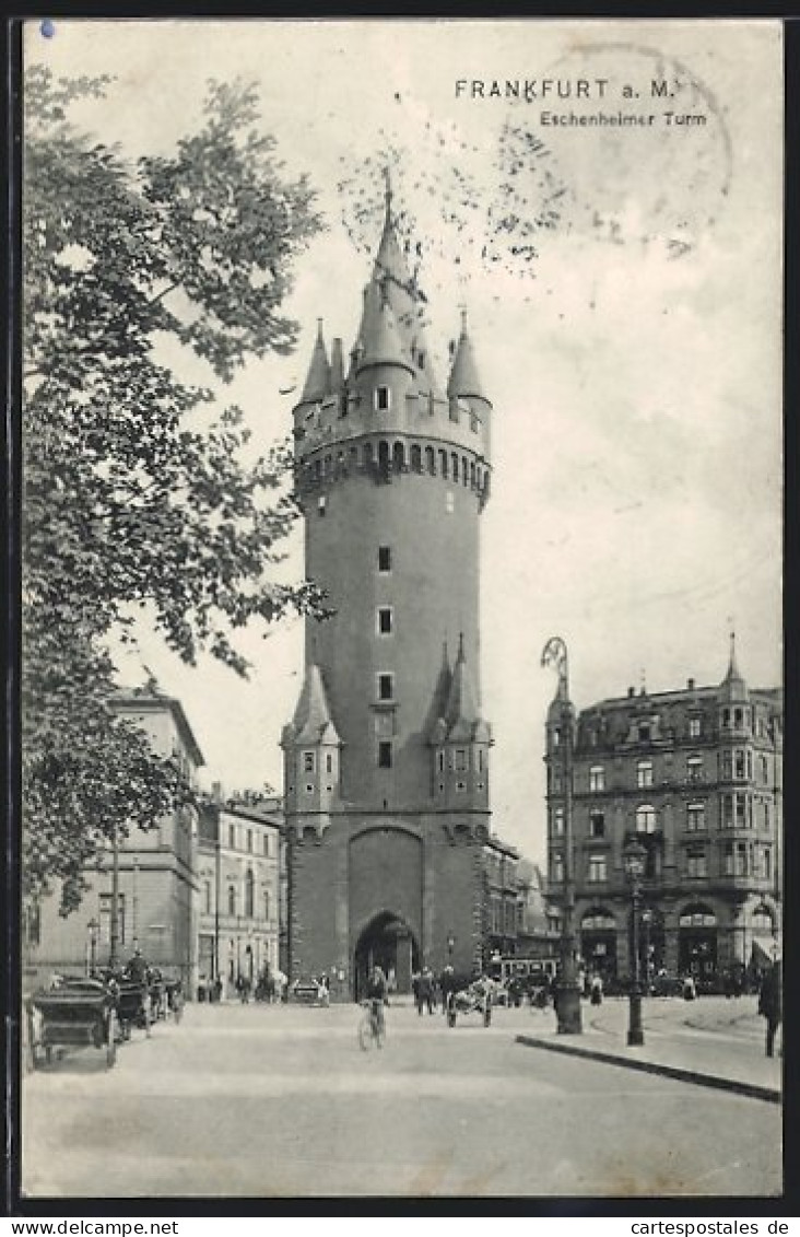 AK Frankfurt /Main, Eschenheimer Turm  - Frankfurt A. Main