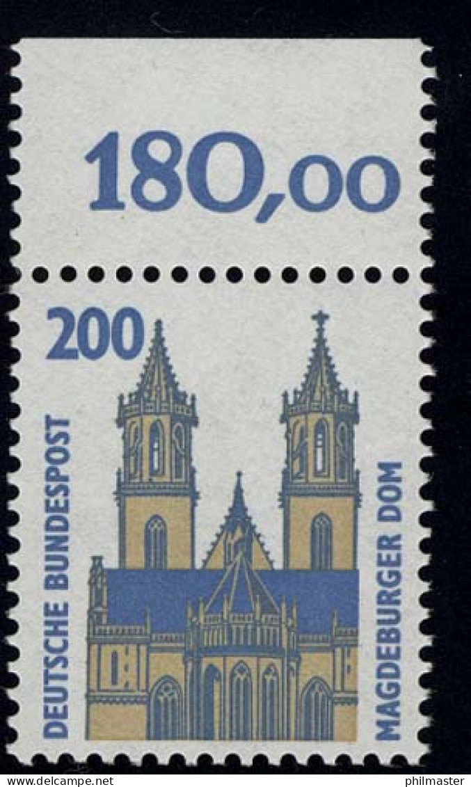 1665 SWK 200 Pf Oberrand ** Postfrisch - Unused Stamps