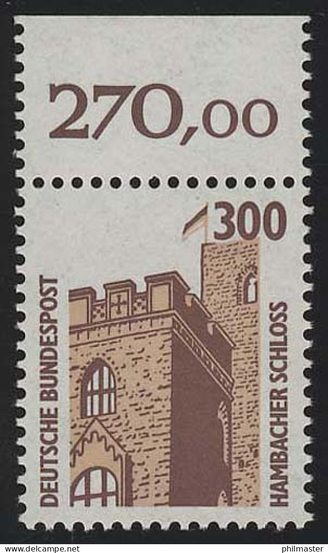 1348 SWK 300 Pf Oberrand ** Postfrisch - Unused Stamps