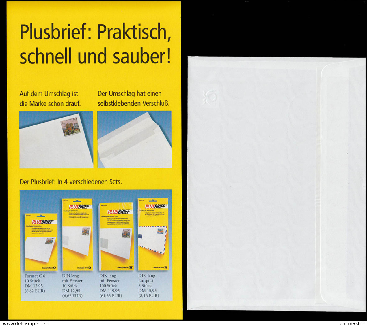 PSo 5 BII Y Bad Frankenhausen 16.8.99 Aus 2. Probier-Packung Aus Krefeld - Sobres - Nuevos