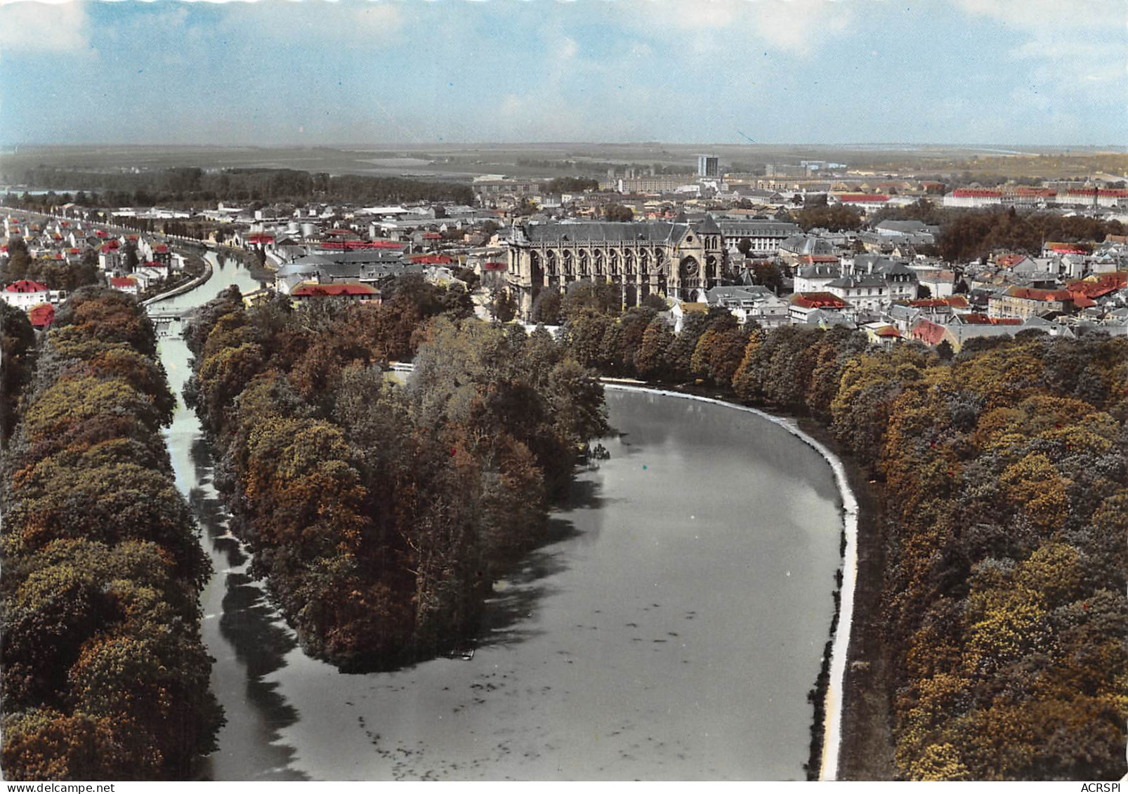 51 CHALONS SUR MARNE  Vue Générale Aérienne  N° 47 \MK3031 - Châlons-sur-Marne