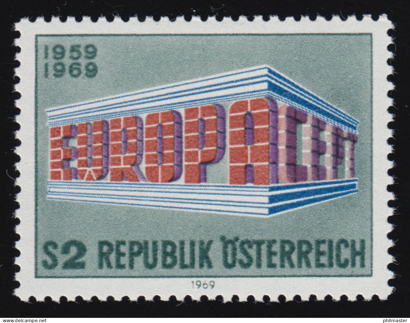 1291 Europa, EUROPA Und CEPT In Tempelform,  2 S, Postfrisch ** - Unused Stamps
