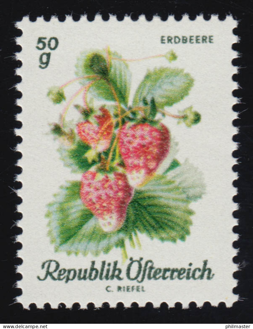 1223 Einheimische Obstsorten, Ananas-Erdbeeren, 50 G, Postfrisch, **  - Nuevos