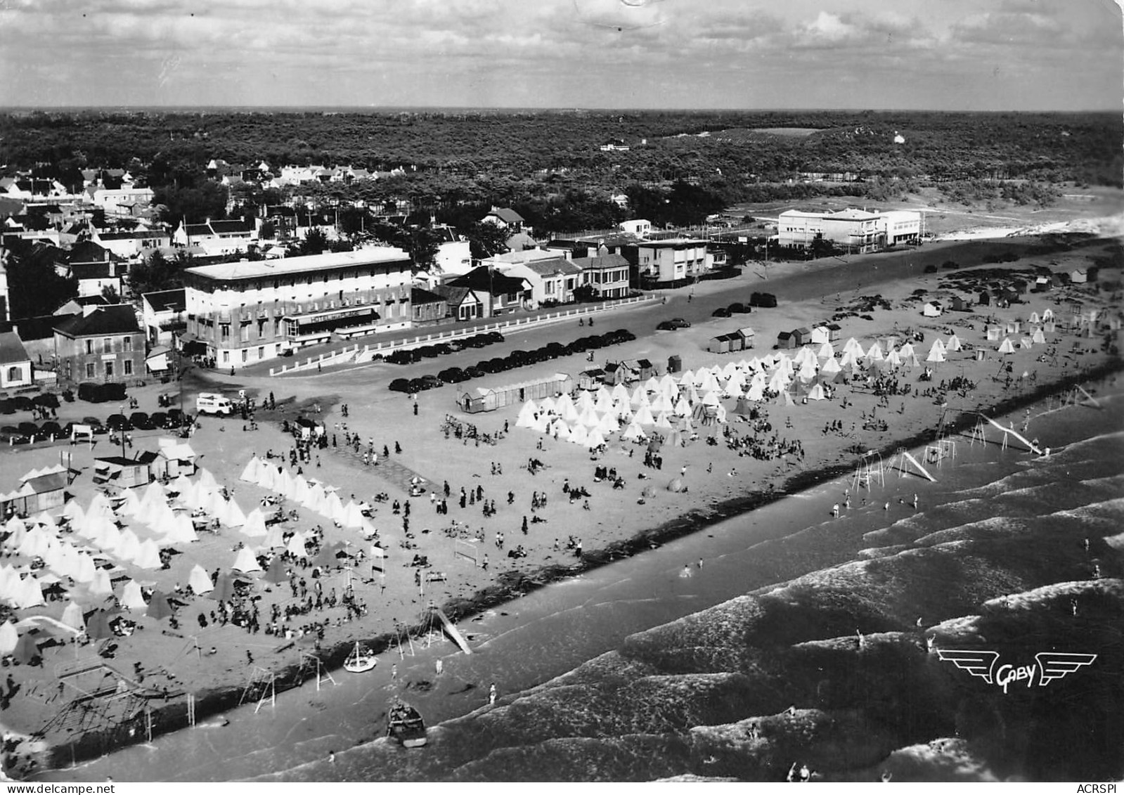 SAINT JEAN DE MONTS  Vue Générale De La Plage  N° 6 \MK3032 - Saint Jean De Monts