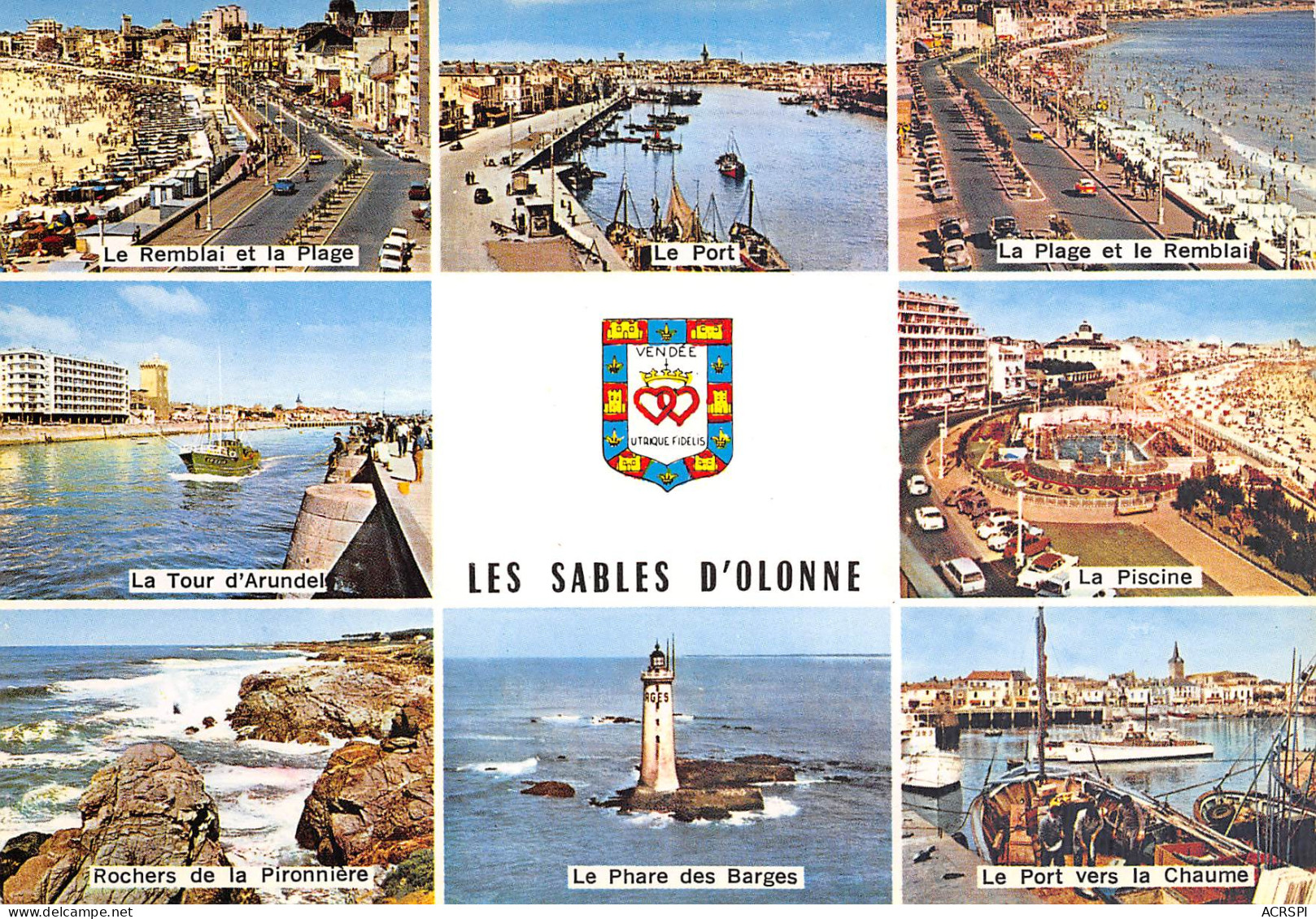 LES SABLES D'OLONNE  Divers Vues De La Station Balnéaire  N° 23 \MK3032 - Sables D'Olonne