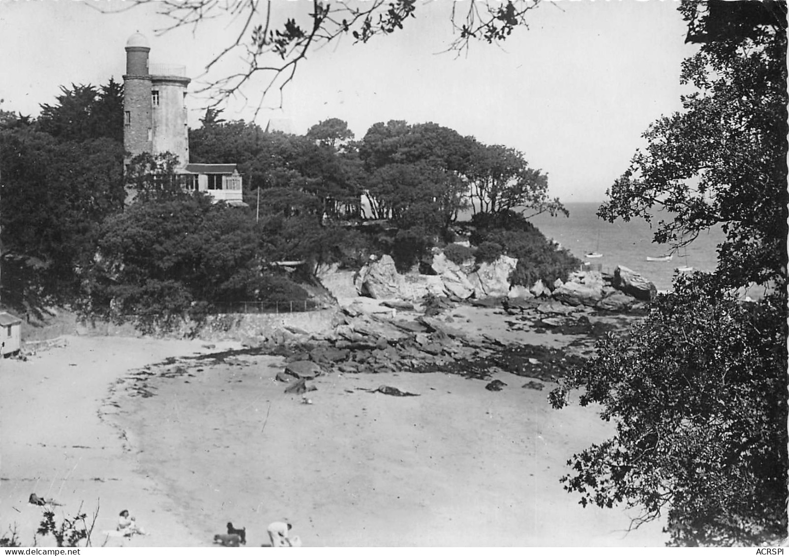 NOIRMOUTIER  Plage De L'anse Rouge Et La Tour Plantier   N° 34 \MK3032 - Noirmoutier