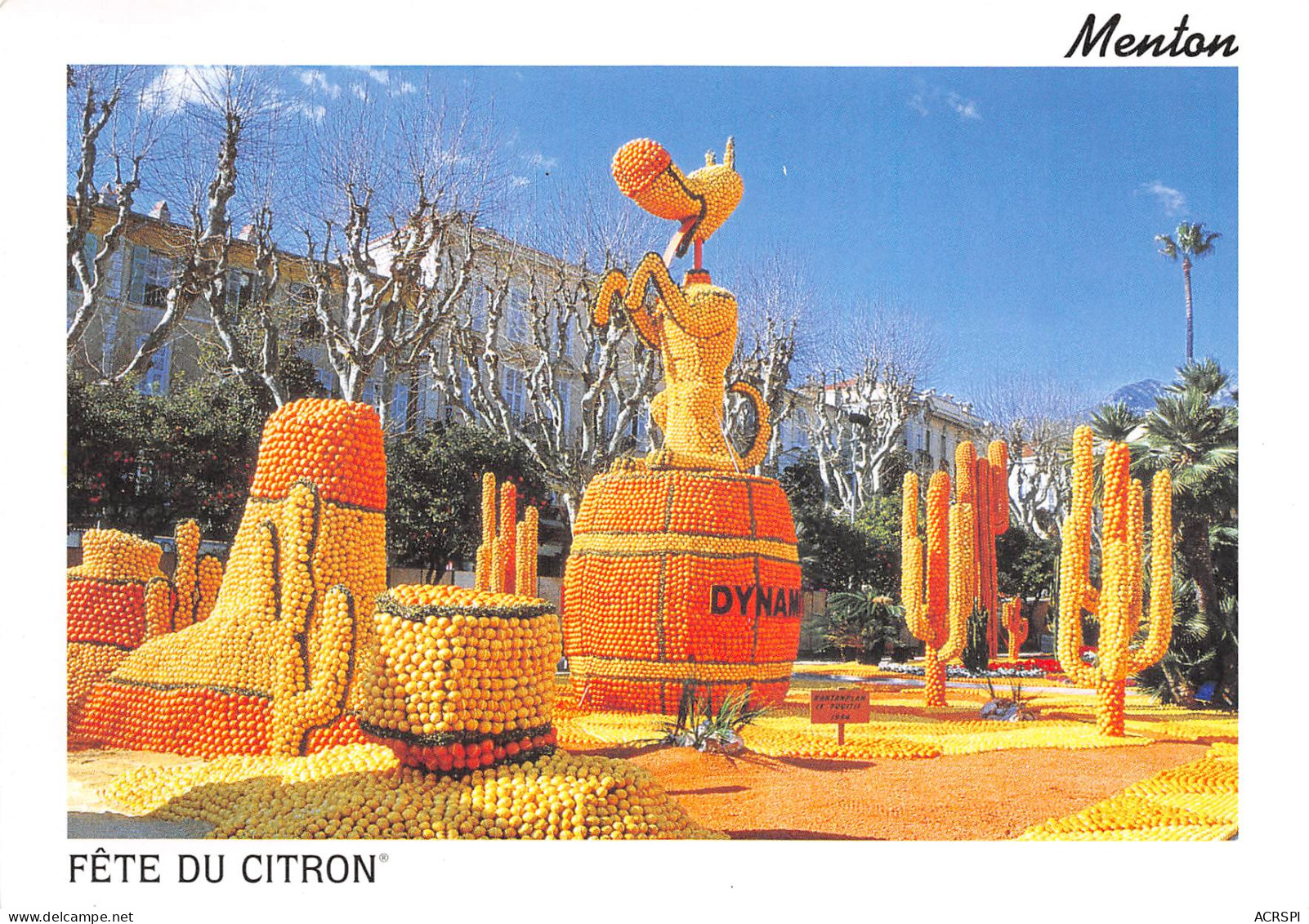 MENTON Fêtes Du Citron Jardins Bioves Rantanplan Des Daltons  N° 35 \MK3033 - Menton