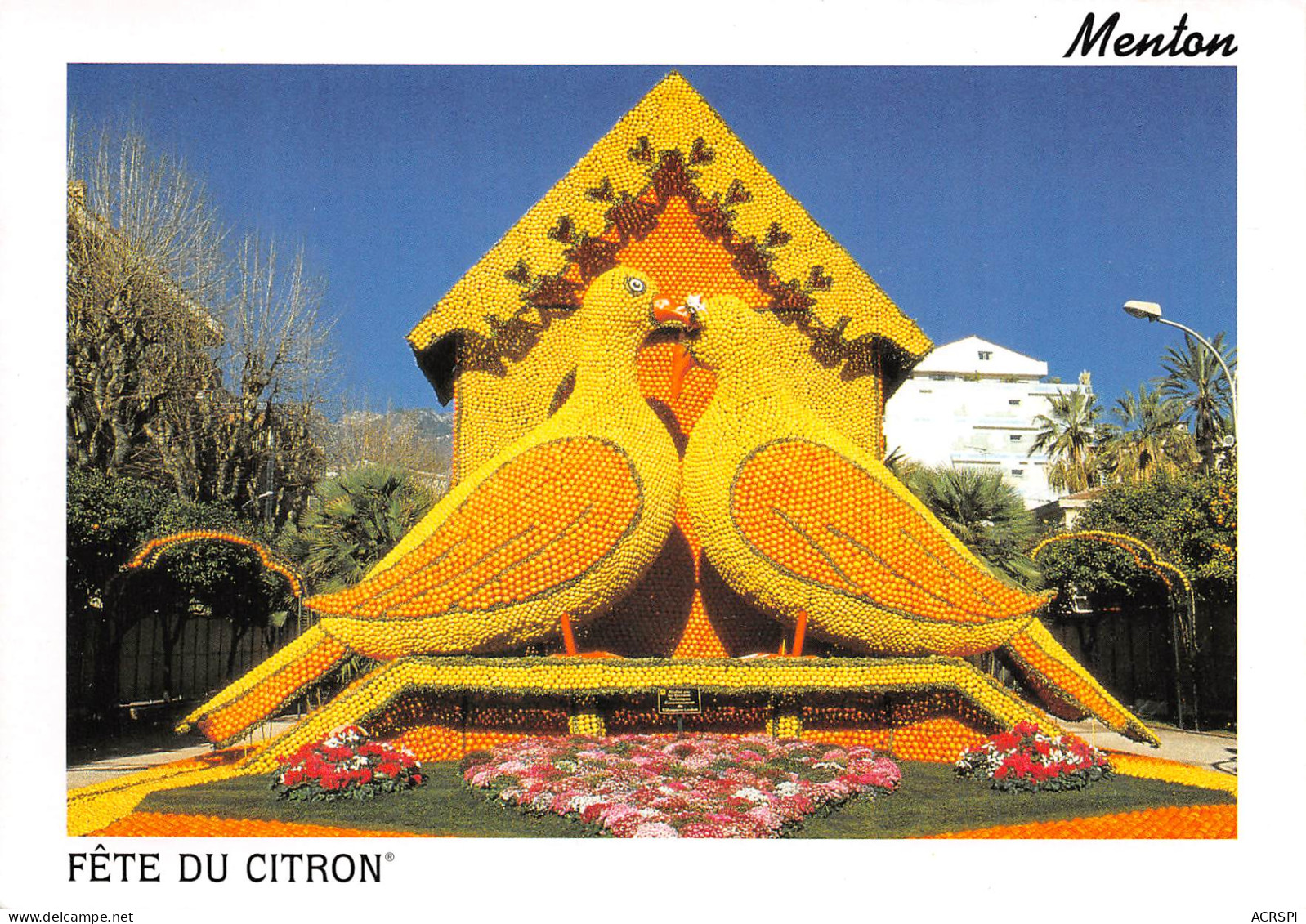 MENTON Fêtes Du Citron Jardins Bioves Les Deux Pigeons  N° 48 \MK3033 - Menton