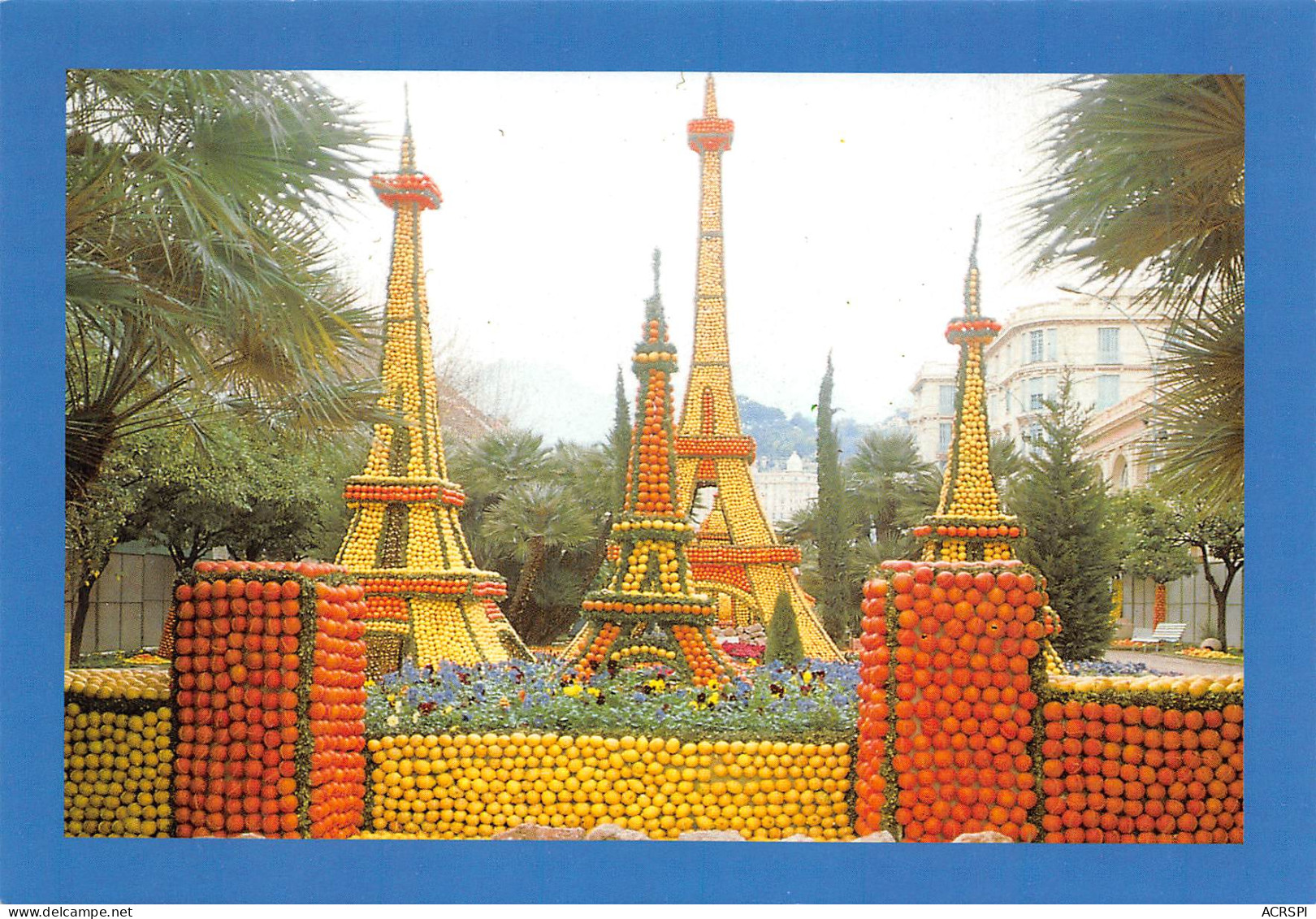 MENTON Fêtes Du Citron Jardins Bioves La Tour Eiffel  N° 51 \MK3033 - Menton