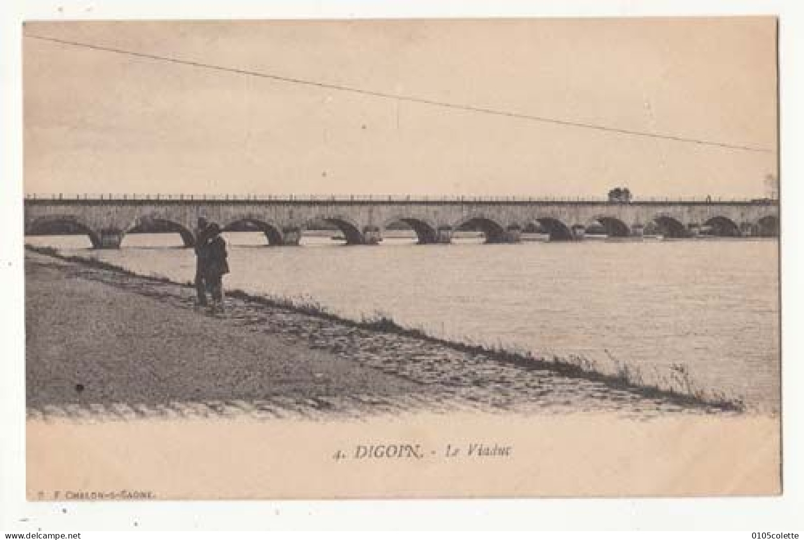 Carte France 71 - Digoin - Le Viaduc  - Carte Précurseur  -  PRIX FIXE - ( Cd073) - Ponti