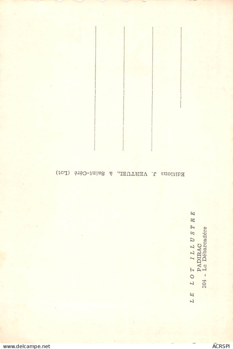 46 PADIRAC Le Débarcadère  N° 19 \MK3035 - Padirac