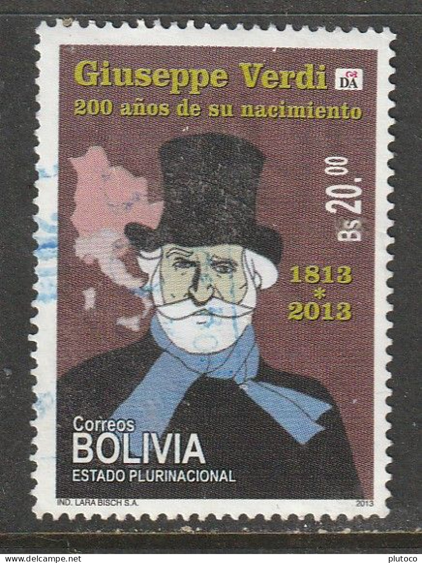 BOLIVIA, USED STAMP, OBLITERÉ, SELLO USADO - Bolivië