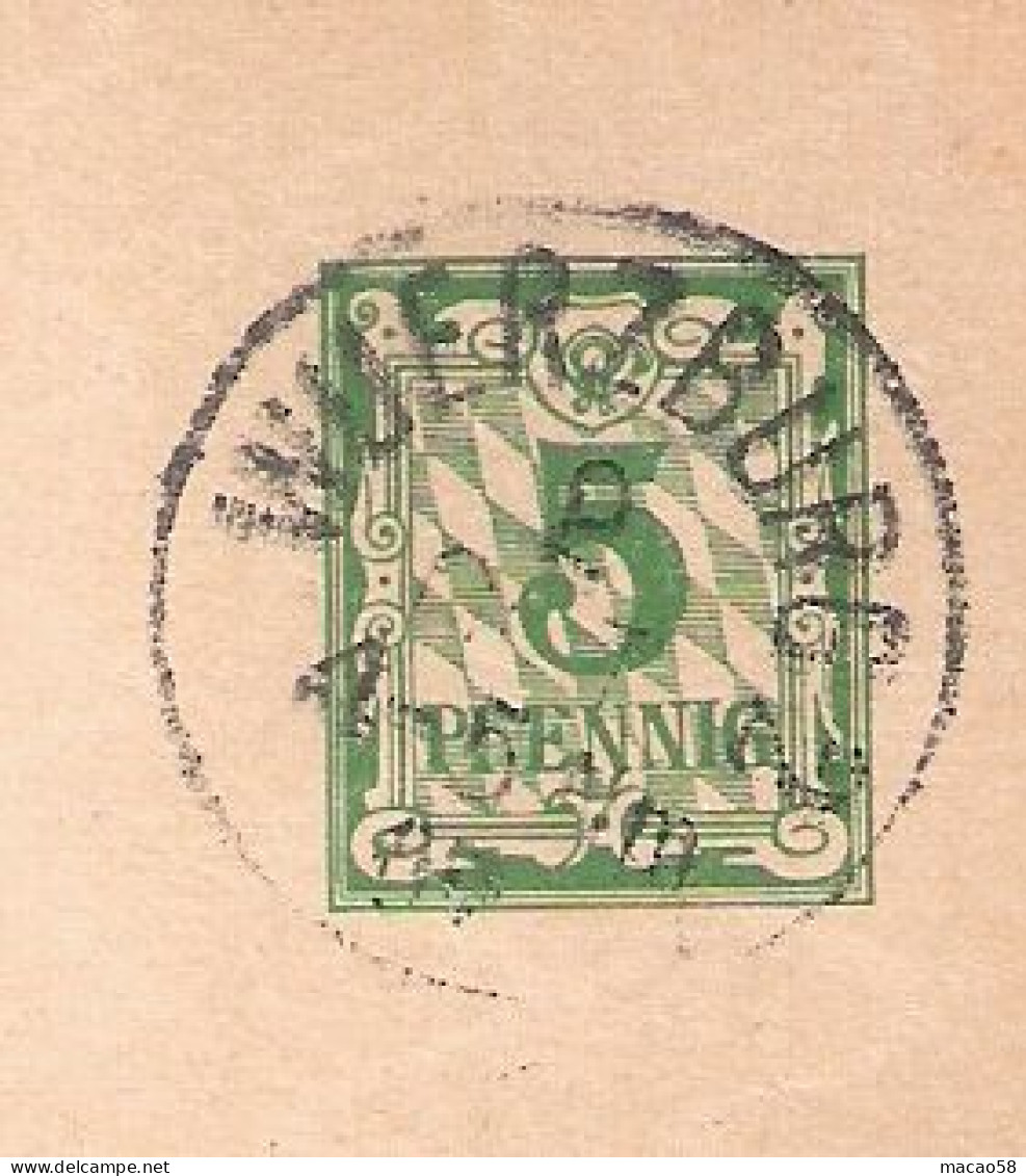 -Lot-Ganzsachen -Entier Postaux - Bavière- - Postal  Stationery