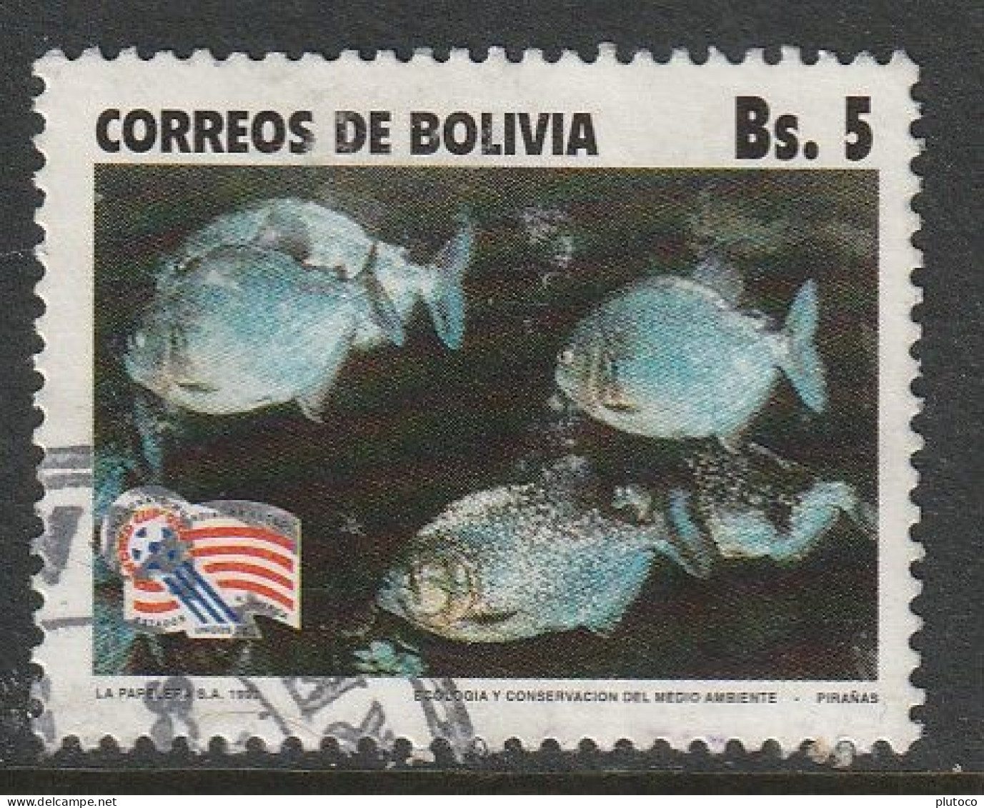 BOLIVIA, USED STAMP, OBLITERÉ, SELLO USADO - Bolivien