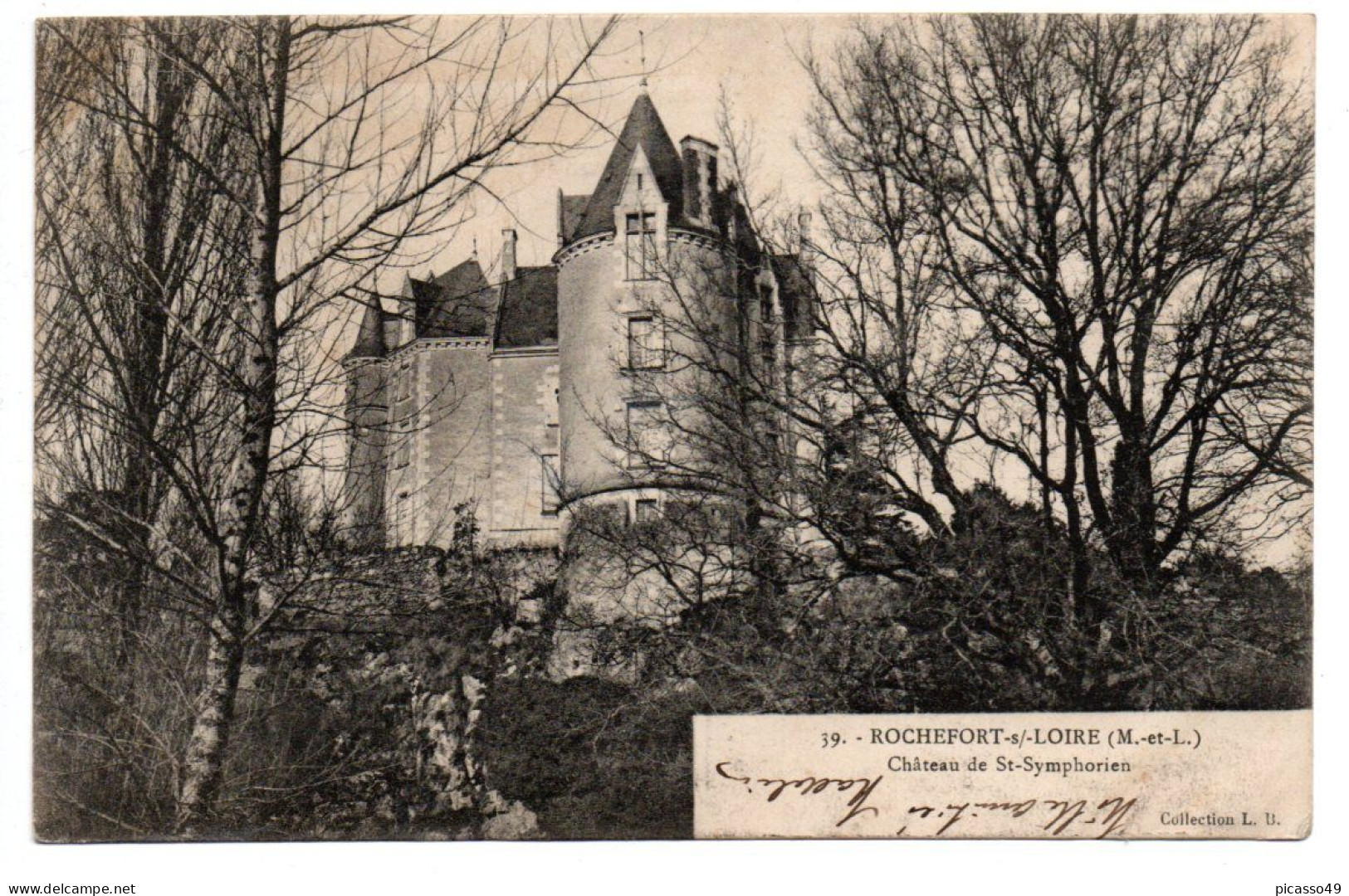 Maine Et Loire , Rochefort Sur Loire , Château De St Symphorien - Other & Unclassified