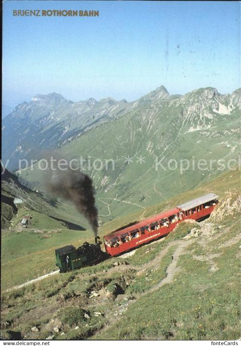 11915460 Brienz-Rothornbahn Einzige Schweizer Dampfzahnradbahn Brienz-Rothornbah - Otros & Sin Clasificación