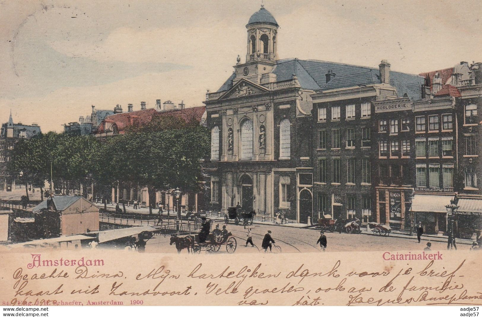 Amsterdam Catarinakerk 1900 - Amsterdam