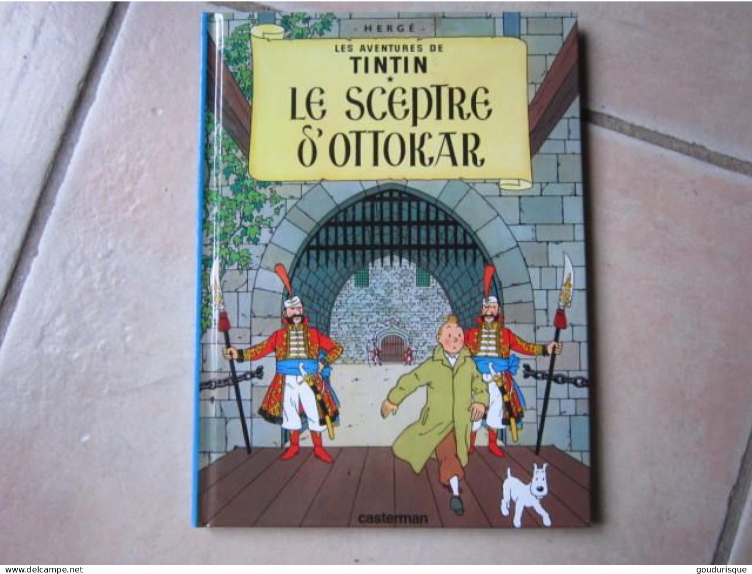 TINTIN  LE SCEPTRE D'OTTOKAR  PETIT FORMAT A5  HERGE - Tintin