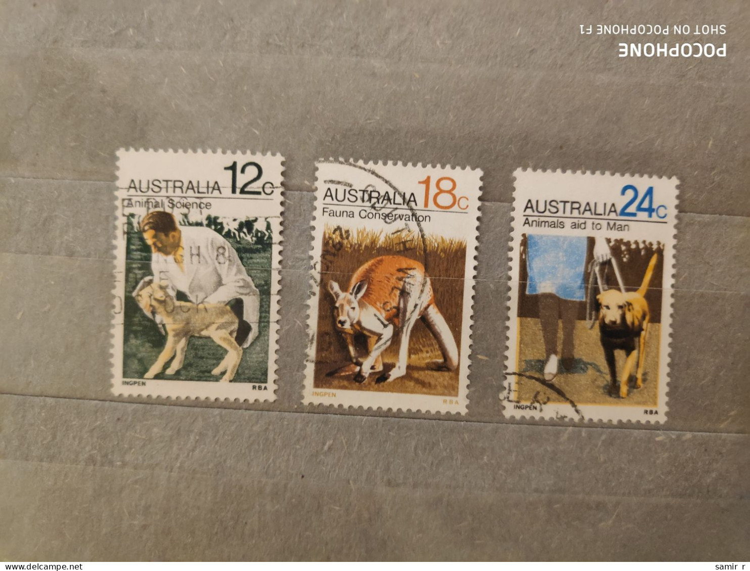 Australia	Animals   (F95) - Used Stamps