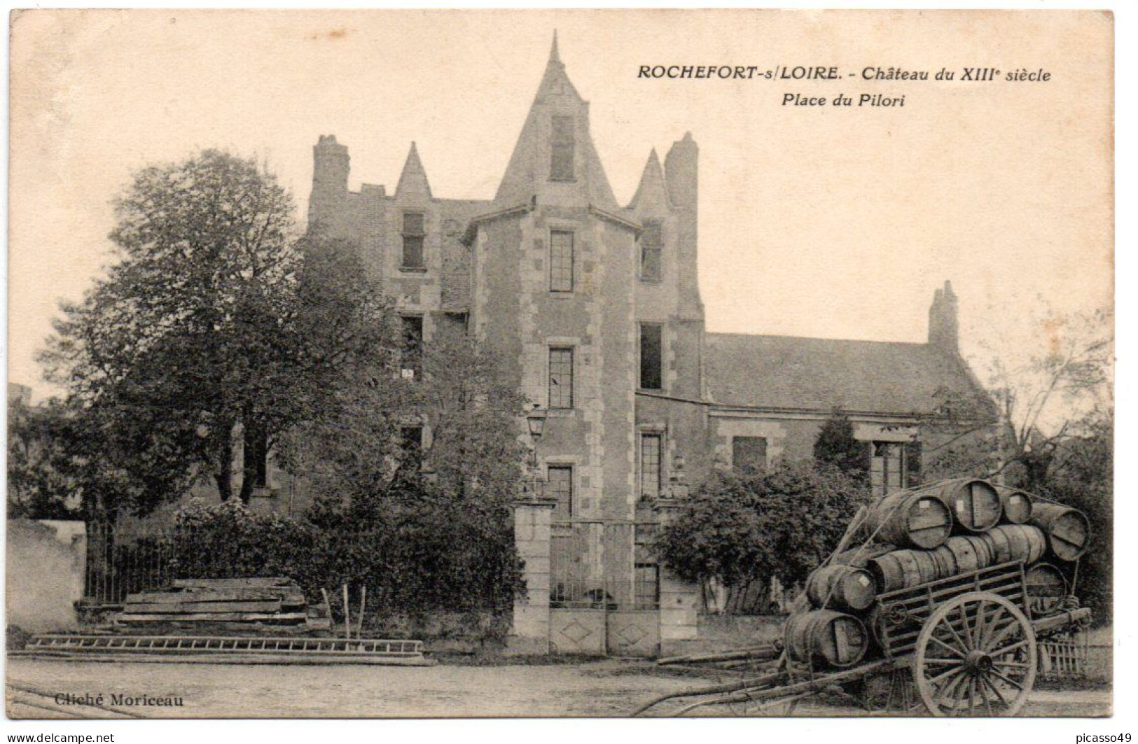 Maine Et Loire , Rochefort Sur Loire , Chateau Du XIIIeme Siècle Place Du Pilorie - Sonstige & Ohne Zuordnung