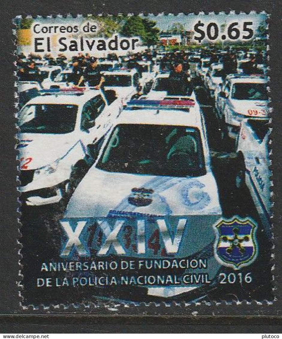 EL SALVADOR, USED STAMP, OBLITERÉ, SELLO USADO - Salvador